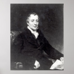 Portrait of David Ricardo Poster