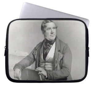 Portrait of David Roberts (1796-1864) frontispiece Laptop Sleeve