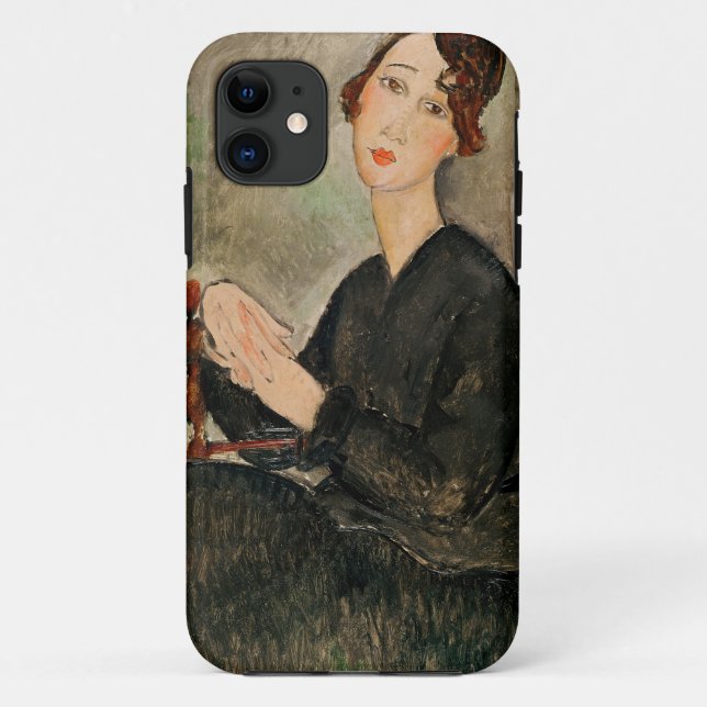 Portrait of Dedie Hayden, 1918 Case-Mate iPhone Case (Back)