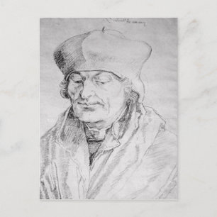 Portrait of Desiderius Erasmus 1520 Postcard
