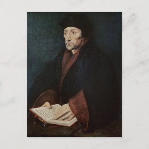 Portrait of Desiderius Erasmus of Rotterdam Postcard