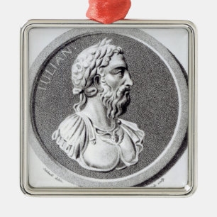Portrait of Didius Julianus Metal Tree Decoration
