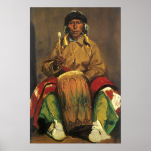 Portrait of Dieguito Roybal by Robert Henri Poster