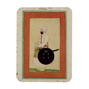 Portrait of Dilir Khan, c.1760, from the Large Cli Magnet