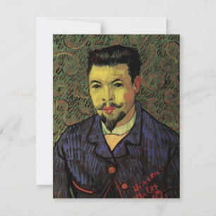 Portrait of Doctor Felix Rey by Vincent van Gogh