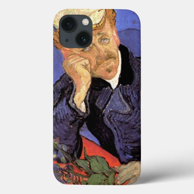 Portrait of Doctor Gachet by Vincent van Gogh Case-Mate iPhone Case (Back)