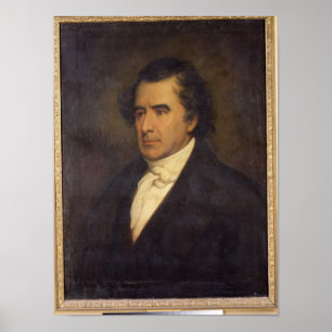 Portrait of Dominique Francois Jean Arago 1842 Poster