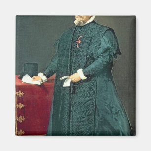 Portrait of Don Diego de Corral y Arellano Magnet
