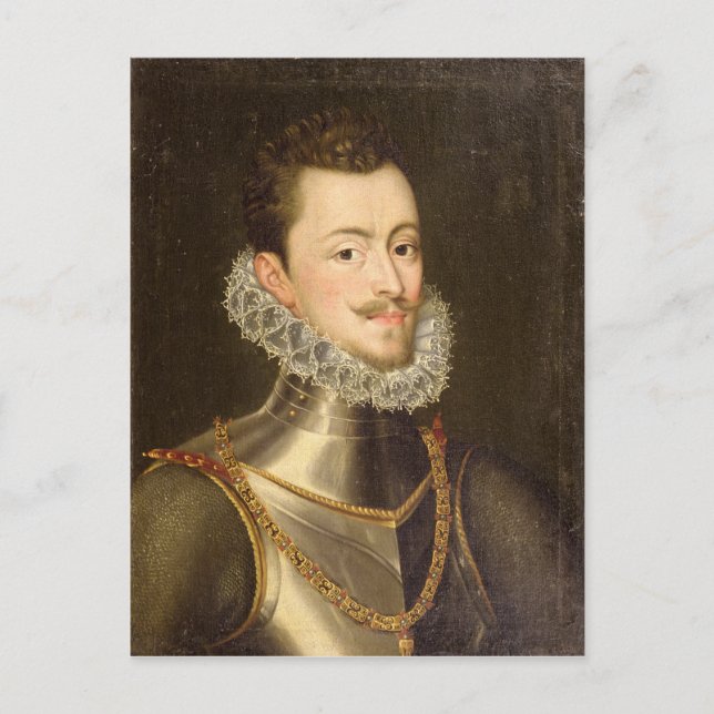 Portrait of Don John of Austria Postcard (Front)