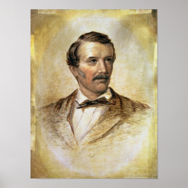 Portrait of Dr David Livingstone Poster (Front)