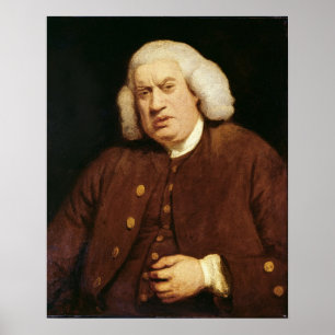 Portrait of Dr. Samuel Johnson Poster