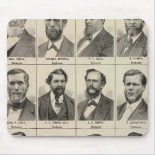 Portrait of Early Settlers and Farmers, Minnesota Mouse Pad
