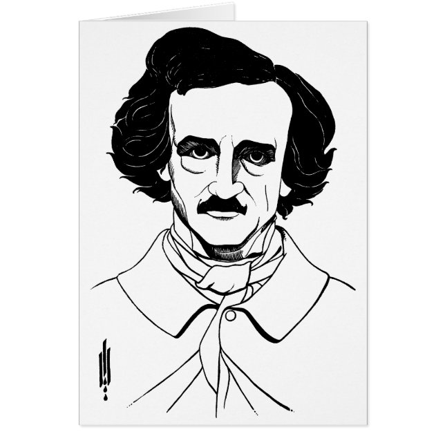 Portrait of Edgar Allan Poe (Front)