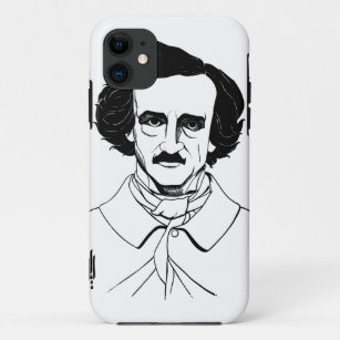 Portrait of Edgar Allan Poe iPhone 11 Case