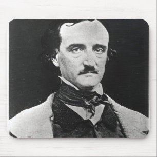 Portrait of Edgar Allan Poe Mouse Pad