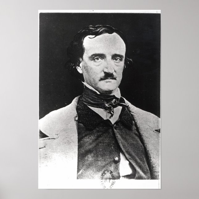 Portrait of Edgar Allan Poe Poster (Front)
