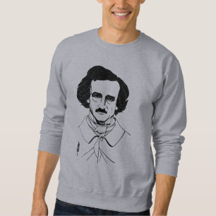Portrait of Edgar Allan Poe Sweatshirt