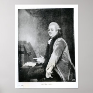 Portrait of Edward Gibbon Poster