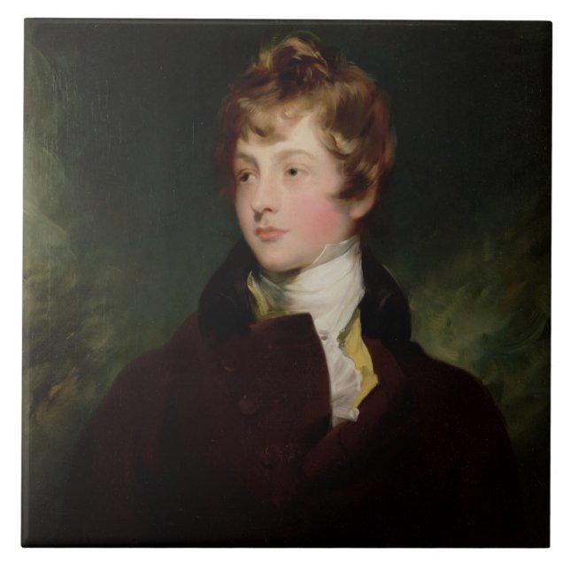 Portrait of Edward Impey (1785-1850), c.1800 (oil Tile (Front)