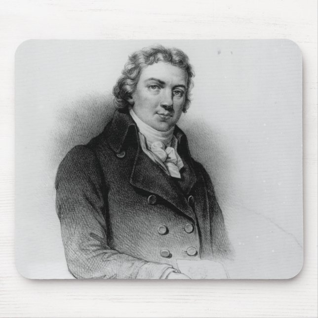 Portrait of Edward Jenner Mouse Pad (Front)