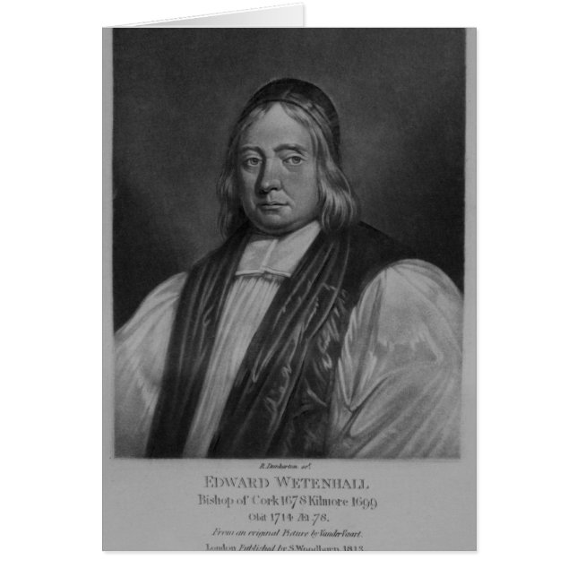 Portrait of Edward Wetenhall (Front)