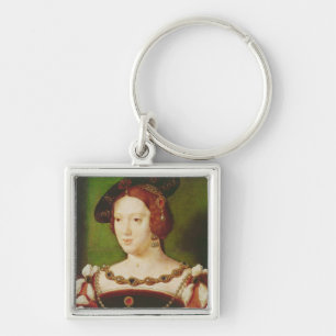 Portrait of Eleanor of Hapsbourg Key Ring