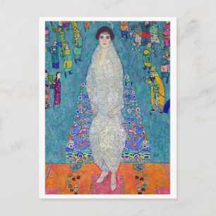 Portrait of Elisabeth Lederer, Gustav Klimt Postcard