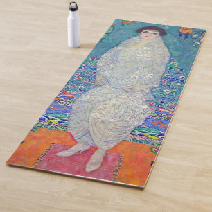 Portrait of Elisabeth Lederer, Gustav Klimt Yoga Mat