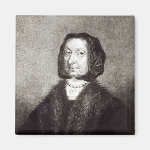 Portrait of Elizabeth Cromwell Magnet
