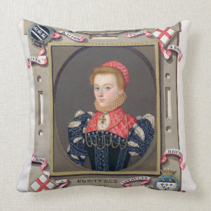 Portrait of Elizabeth Fitzgerald (c.1528-89) Count Cushion