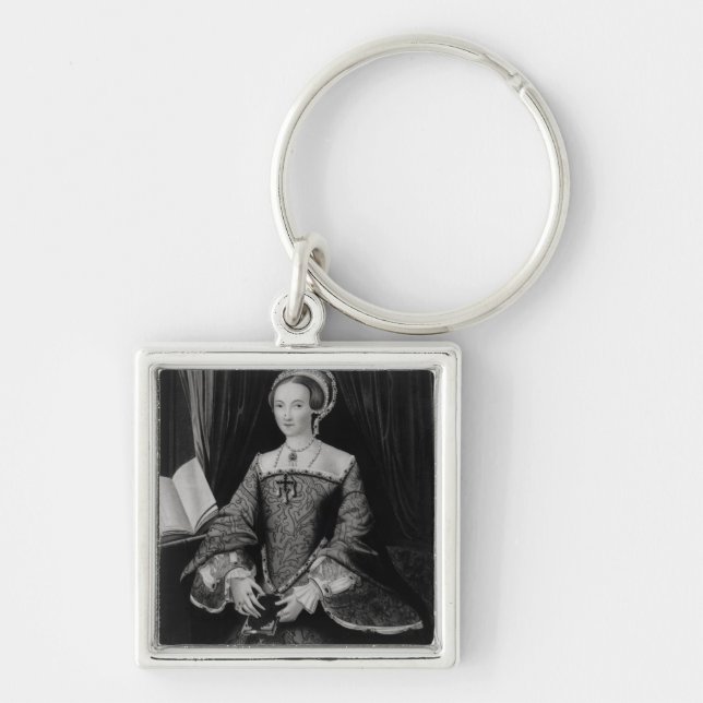 Portrait of Elizabeth I when Princess  c.1546 Key Ring (Front)