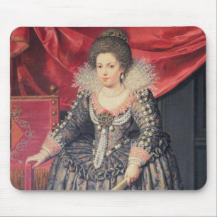 Portrait of Elizabeth of France (1602-44) daughter Mouse Pad