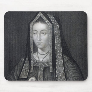 Portrait of Elizabeth of York Mouse Pad