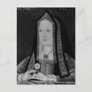 Portrait of Elizabeth of York Postcard