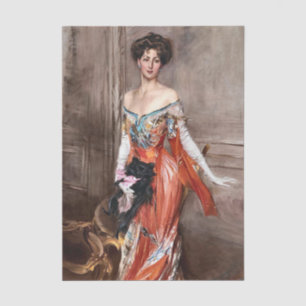 Portrait of Elizabeth Wharton Drexel (1905) Tissue Paper