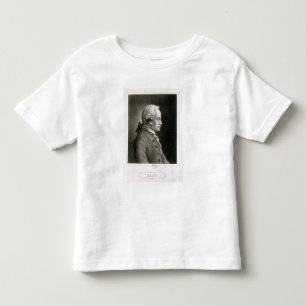 Portrait of Emmanuel Kant , German philosopher Toddler T-Shirt