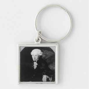 Portrait of Emmanuel Kant Key Ring