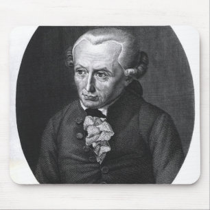 Portrait of Emmanuel Kant Mouse Pad