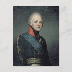 Portrait of Emperor Alexander I , 1804 Postcard