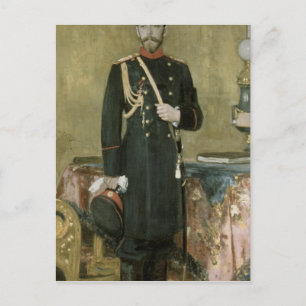 Portrait of Emperor Nicholas II  1895 Postcard