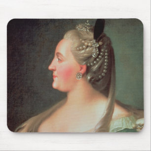 Portrait of Empress Catherine II the Great Mouse Pad