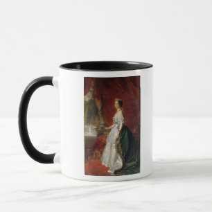 Portrait of Empress Eugenie of France Mug