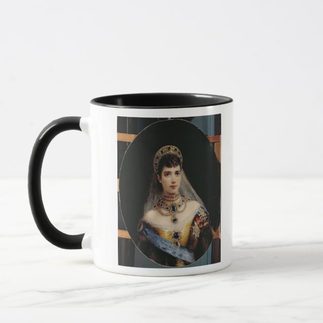Portrait of Empress Maria Fyodorovna Mug (Left)