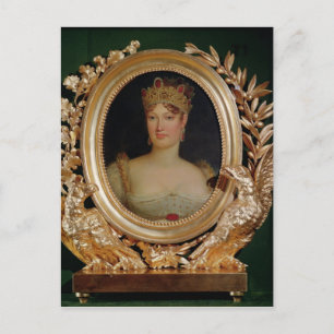 Portrait of Empress Marie-Louise  of Austria Postcard