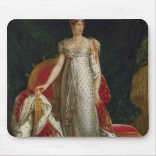 Portrait of Empress Marie Louise  of France Mouse Pad