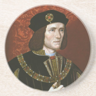 Portrait of English King Richard III Coaster