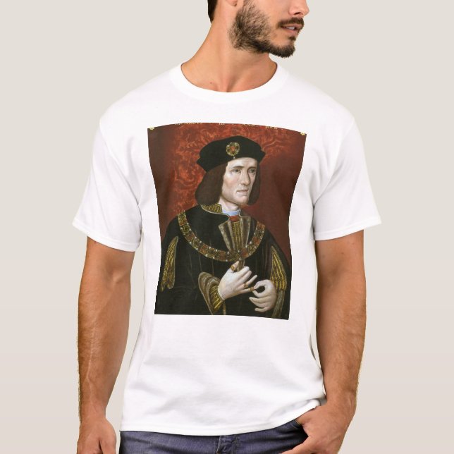 Portrait of English King Richard III T-Shirt (Front)