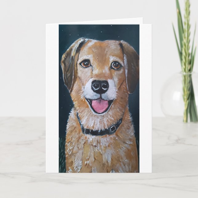 Portrait of Engué Painting by Alfred Fox Card (Front)