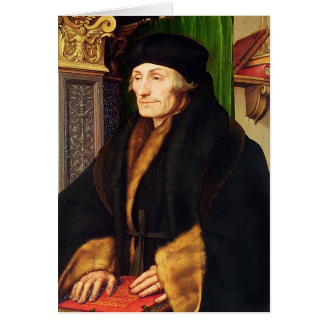 Portrait of Erasmus, 1523 (Front)