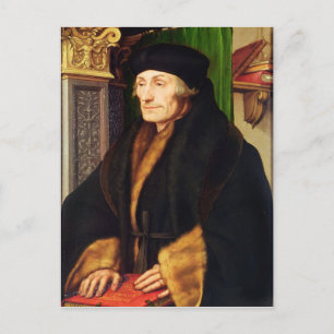 Portrait of Erasmus, 1523 Postcard